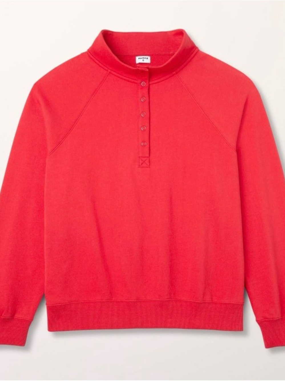Parke Women's Snap Mockneck Popover
Sweatshirt Parke X Target Red Sold Out NWOT